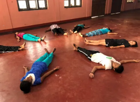 Yoga, Children Awards Giving And Blood Donation